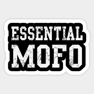 Essential Worker MOFO Covid 19 Sticker